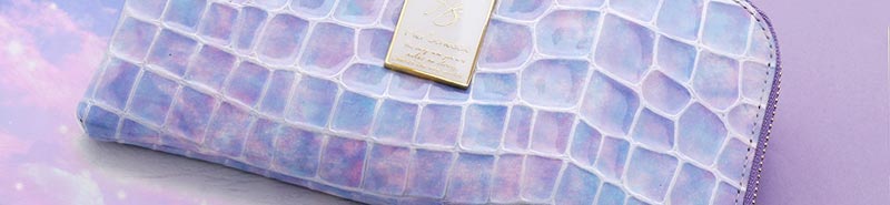 直観を高め幸運を引き寄せる紫色のお財布は、ハースケジュールのチェレット イブニングスターズ