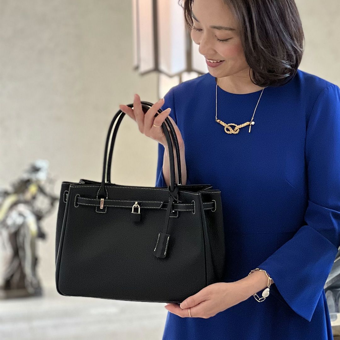 【傳濱野】皇室御用達　日本女性が輝く黄金比デイリーバッグMietia（ミーティア） ラウンド ショルダーバッグ お仕事 肩にかかる