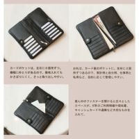 皇室御用達　傳濱野　二つ折り財布　ブラック 傳濱野 【傳濱野】皇室御用達 濱野家“皮革の宝石”クロコで