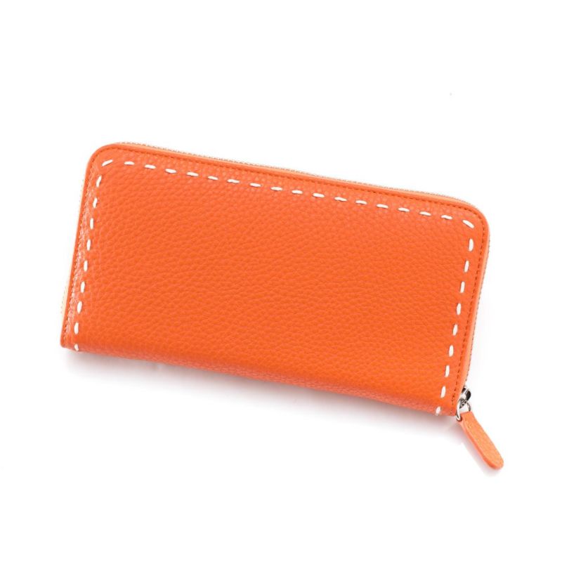 ポジティブなエネルギーで運気がアップするオレンジの財布は、傳濱野はんどばっぐのリッシュカメリア