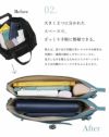 【傳濱野】 《人気No.1黄金比シリーズ最新作》 開くたび心浮き立つ、整頓上手なデイリーバッグ Mietia Vivi（ミーティア ヴィヴィ）　2wayクラッチショルダー