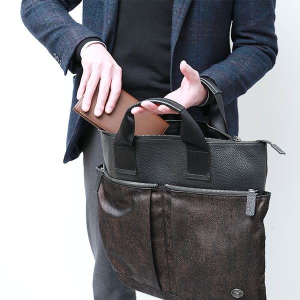 メンズビジネストートバッグおすすめ｜Bespoke denHAMANO（ビスポーク傳濱野）Brezza Tote（ブレッザトート）