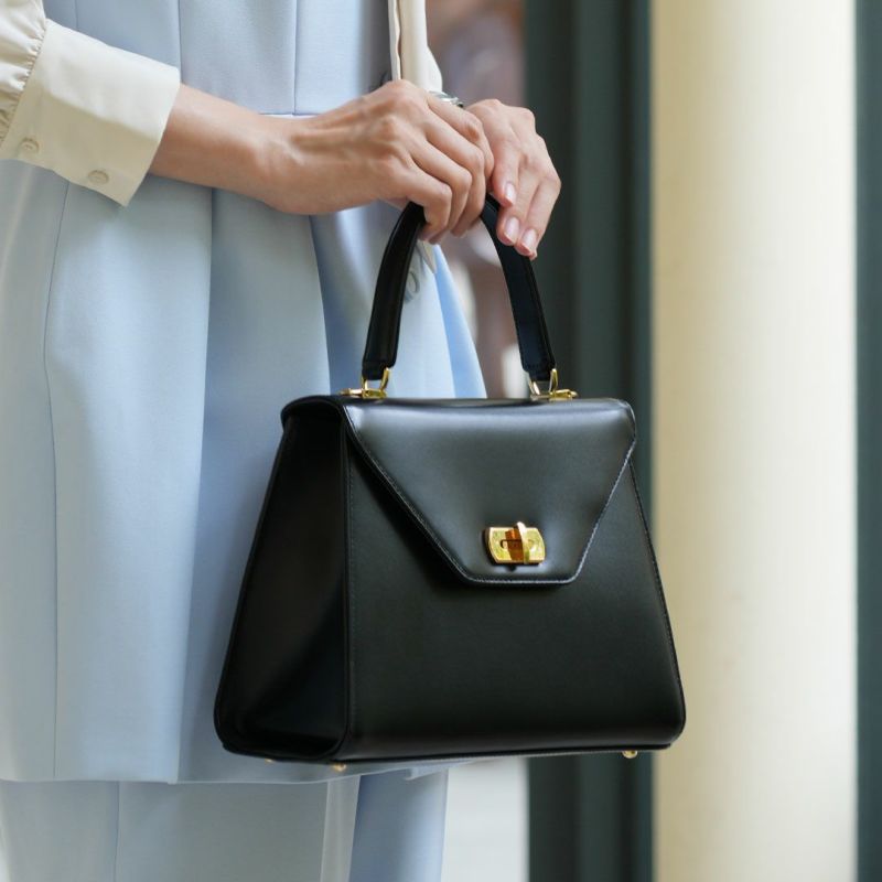 【傳濱野】きっと、100年前から美しい。Antique Collection Vol.3　ガラスワンハンドルバッグ Art Mine （アールマイン） 2way