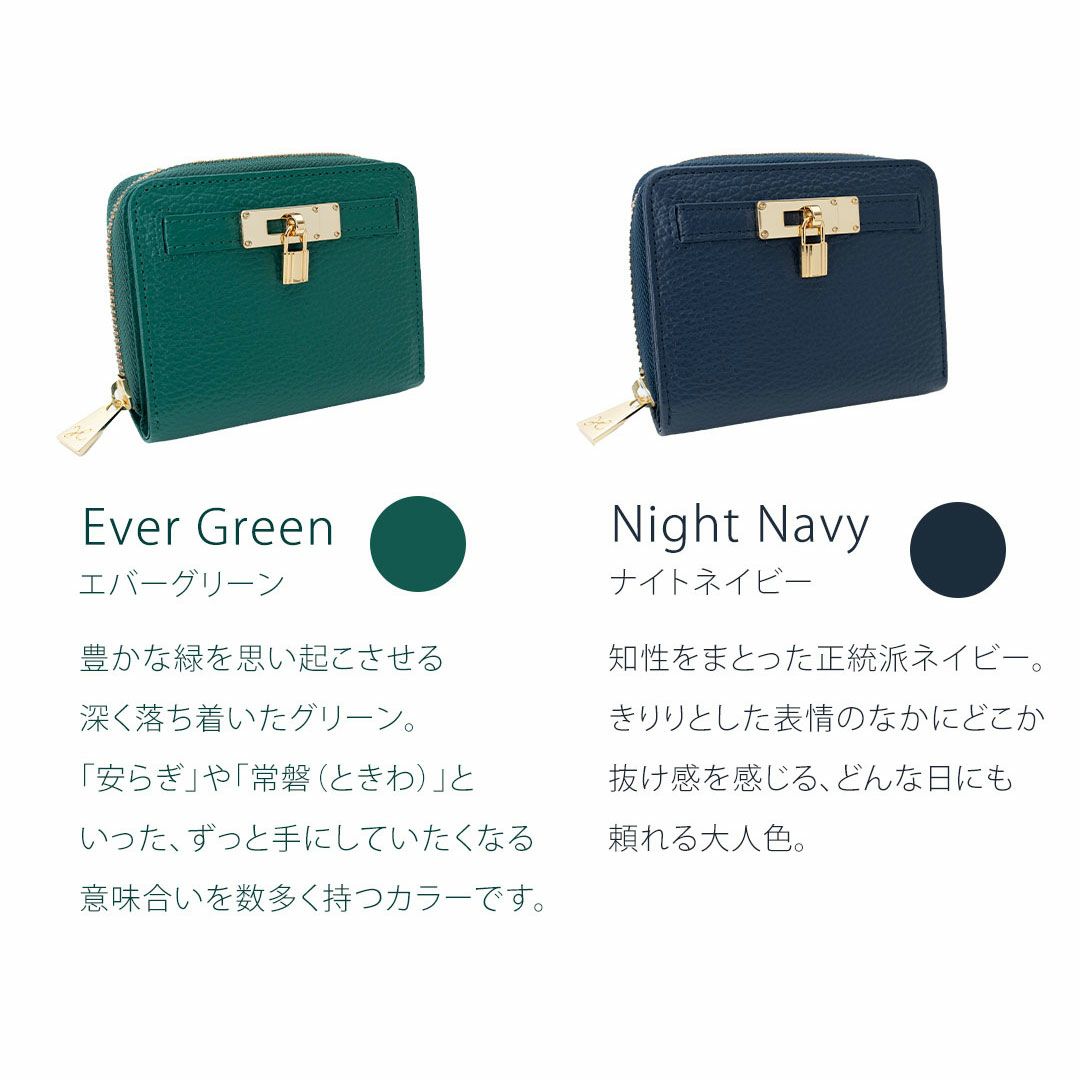 【傳濱野】《人気No.1黄金比シリーズ》ぴったり手のひらサイズの黄金比2つ折り財布Mietia Wallet Plier（ミーティアウォレット プリエ）