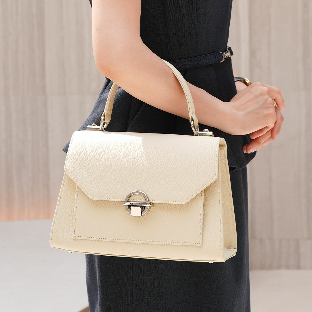 【傳濱野】360度、どこから見ても好印象なおでかけ姿を叶える理想のデイリーワンハンドルEleonora（エレオノーラ）2way