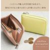 【傳濱野】指先とろける上質ラムのL字ミニ財布chiffon miniwallet（シフォン ミニウォレット）