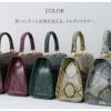 【傳濱野】最高級メゾンパイソンに、王室愛用モデル金具を添えて。正統派パイソンワンハンドルAlicia Pitone（アリシアピトーネ）